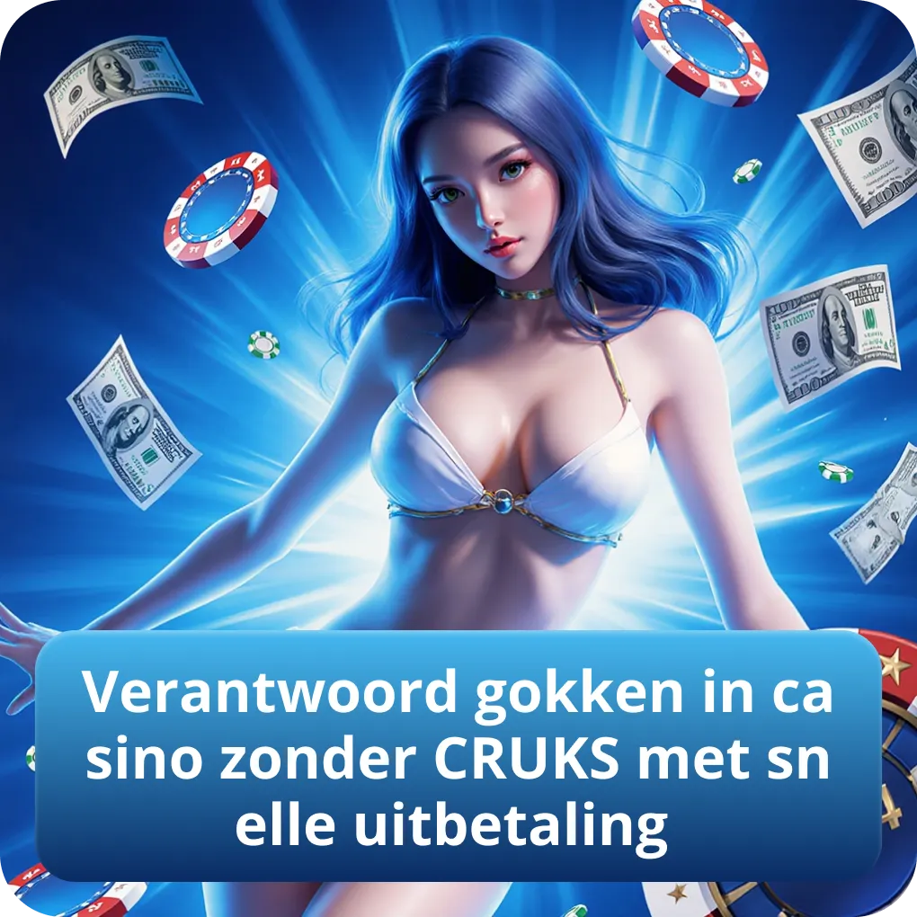 Verantwoord gokken in casino zonder CRUKS met snelle uitbetaling