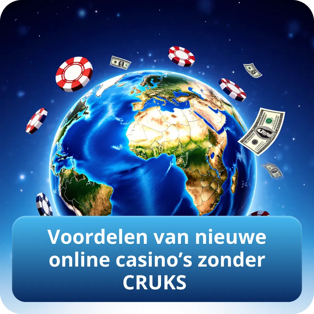 Voordelen van nieuwe online casino’s zonder CRUKS