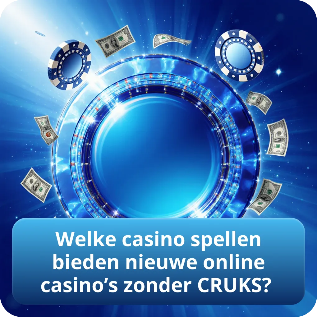Welke casino spellen bieden nieuwe online casino’s zonder CRUKS?